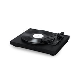 Pro-Ject A1 - vollautomatischer Plattenspieler (schwarz / inkl. Tonarm + Ortofon - OM10 - Tonabnehmer / inkl. Phonovorverstärker / Staubschutzhaube)