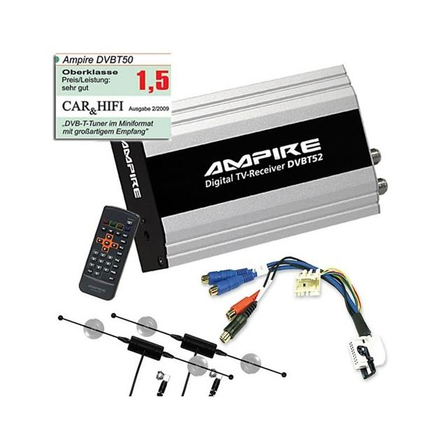 DVBT50 - DVB-T Diversity-Receiver + DVB-T-Anntennas + Audio&amp;Video-Adapter for BMW 7er (E38) / 5er (E39) / 3er (E46) / X5 (E53) / X3 (E83) / Z4 SET