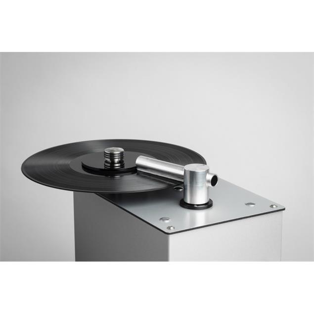 Pro-Ject Vinyl Cleaner VC-E - compact record cleaning machine for fast vinyl cleaning (800 W / 0.5 l tank / 6.5 kg / aluminum surface)