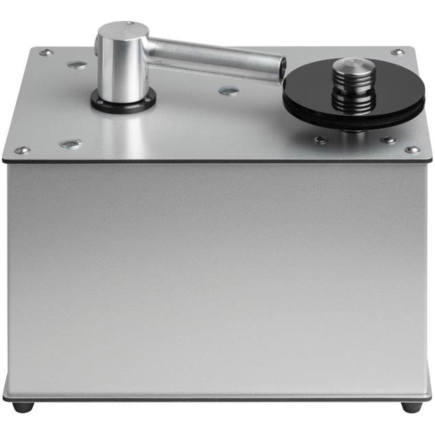 Pro-Ject Vinyl Cleaner VC-E - compact record cleaning machine for fast vinyl cleaning (800 W / 0.5 l tank / 6.5 kg / aluminum surface)